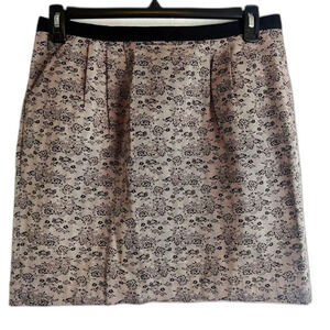 Jason Wu for Target Floral Pink and Black Lace Motif Size 12